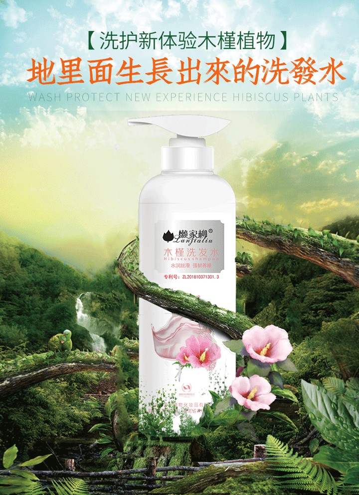 懒家柳木槿洗发水(图1)